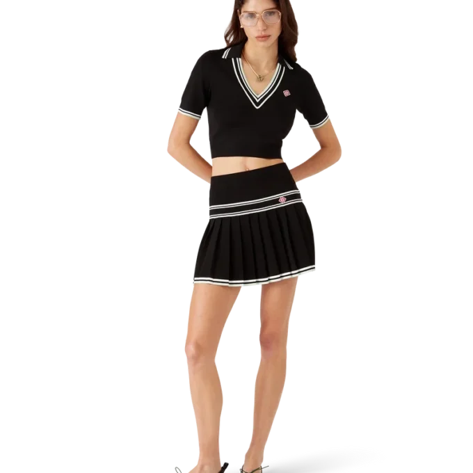 Chemise en viscose à col en V Chemise en viscose à col en V
