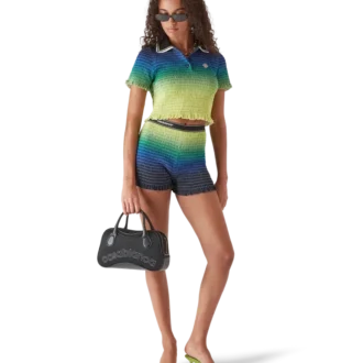 Chemise à manches courtes dégradée