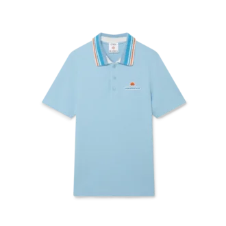 Chemise à manches courtes en piqué tricoté