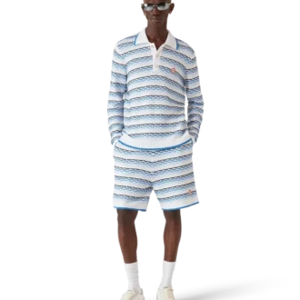 Chemise à manches longues Tuck Stitch