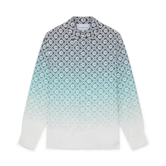 Chemise Monogram à dégradé Midnight