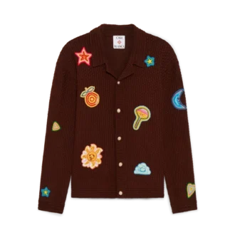 Chemise à motifs au crochet