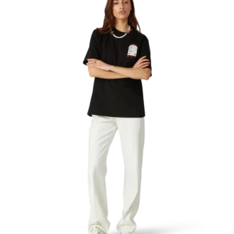 Collier Logo à perles moyennes