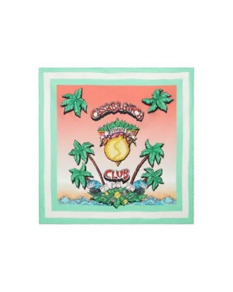 Foulard en soie Tennis Club (taille moyenne) Foulard en soie Tennis Club (taille moyenne)