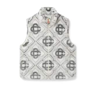 Gilet en fausse fourrure Monogram