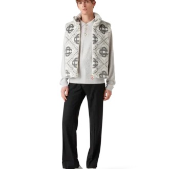 Gilet en fausse fourrure Monogram