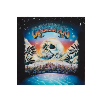 Grand foulard en soie La Prémonition