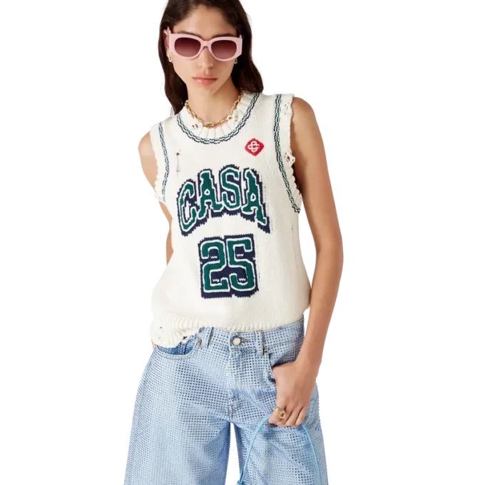 Haut de baseball Intarsia Haut de baseball Intarsia