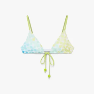 Haut de bikini à cordons et perles Optic Drop