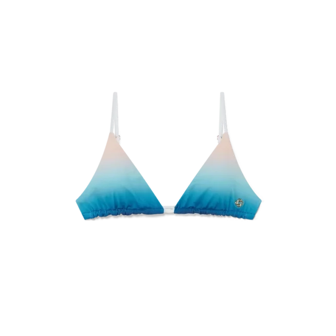 Haut de bikini dégradé
