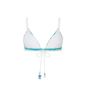 Haut de bikini en tissu éponge à rayures Haut de bikini en tissu éponge à rayures