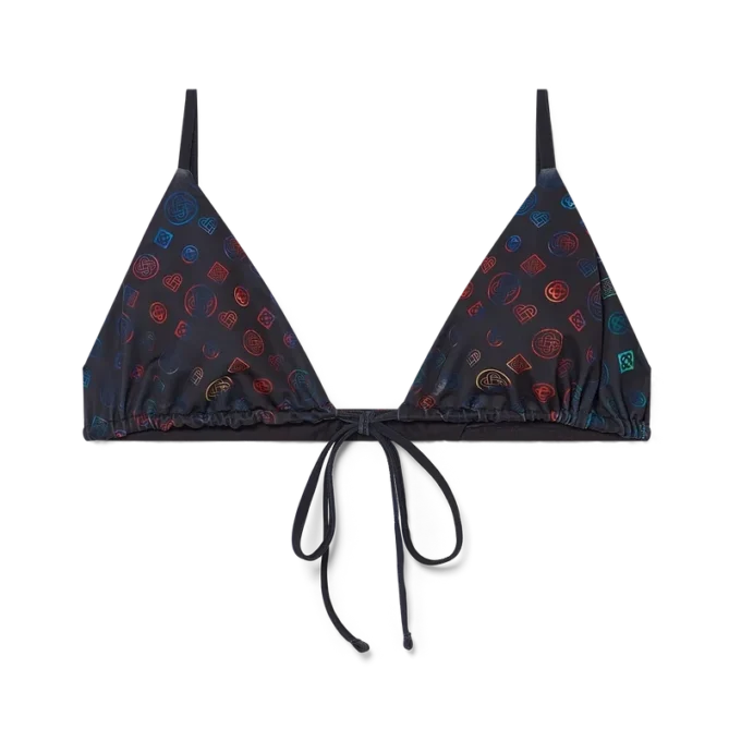 Haut de bikini à lanières Monogram Haut de bikini à lanières Monogram