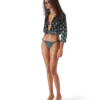 Haut de bikini Monogram noir dégradé Haut de bikini Monogram noir dégradé