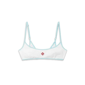 Haut de bikini à monogramme jacquard