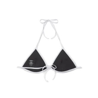 Haut de bikini texturé