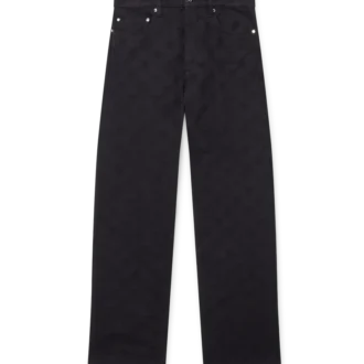 Jean droit en denim Monogram