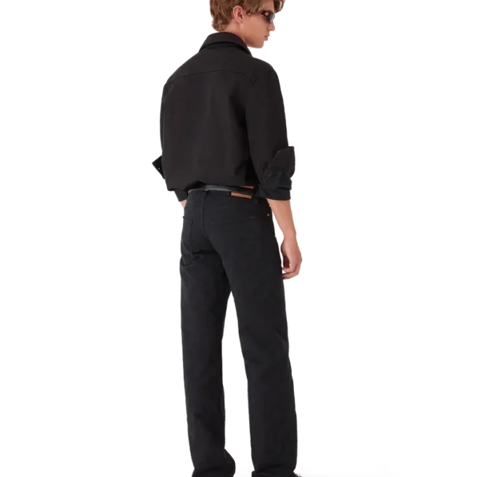 Jean droit en denim Monogram Jean droit en denim Monogram