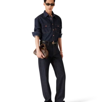 Jean en denim selvedge Laurel