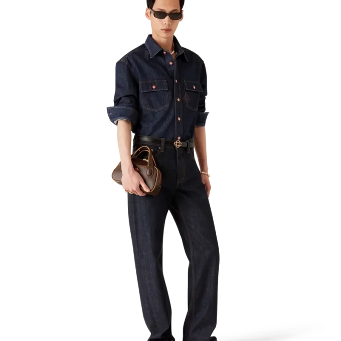 Jean en denim selvedge Laurel