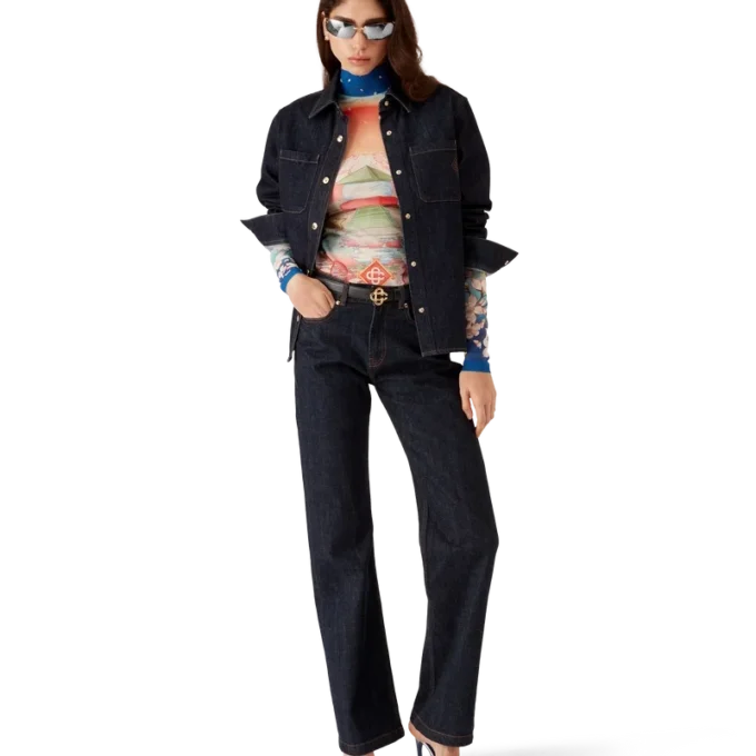 Jean en denim selvedge Laurel Jean en denim selvedge Laurel
