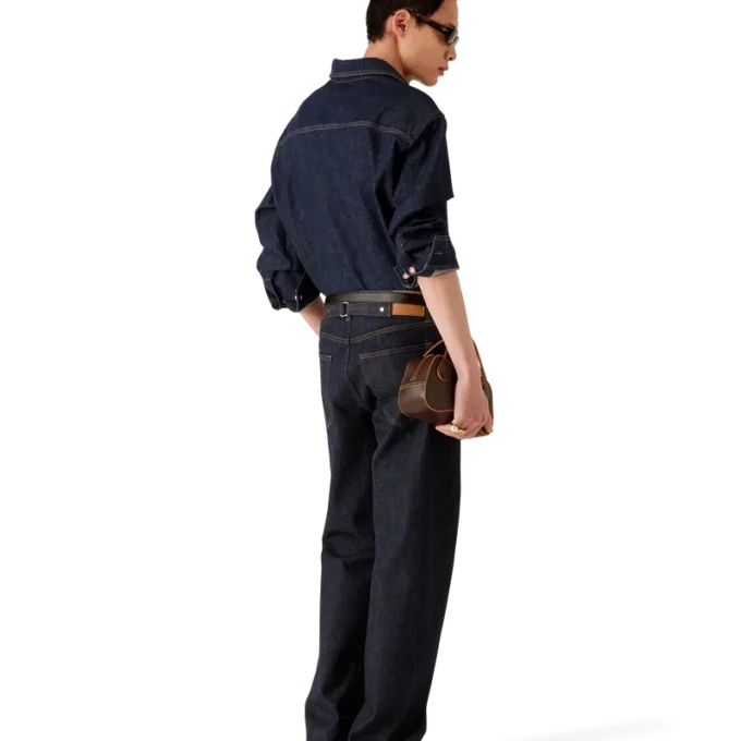 Jean en denim selvedge Laurel