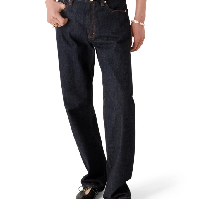 Jean en denim selvedge Laurel