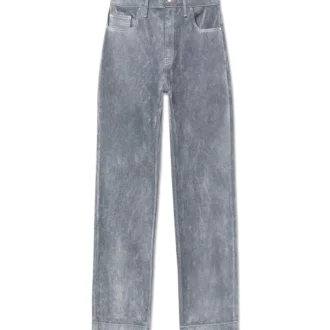 Jean à texture pêche