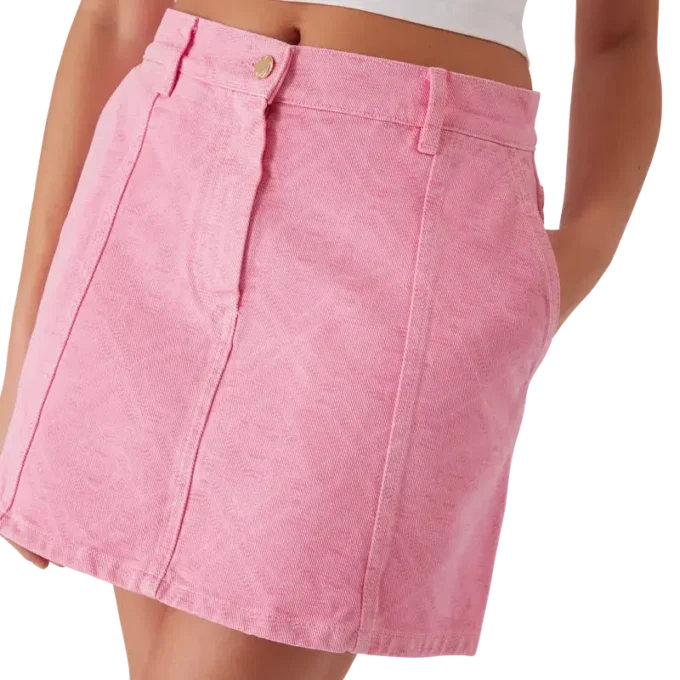 Jupe en denim Monogram Jupe en denim Monogram