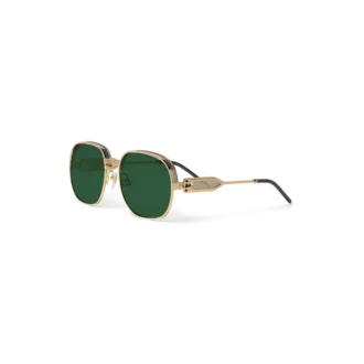 Lunettes de soleil carrées en métal
