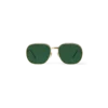 Lunettes de soleil carrées en métal Lunettes de soleil carrées en métal