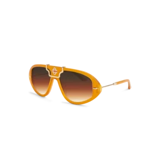 Lunettes de soleil Hacienda orange et or