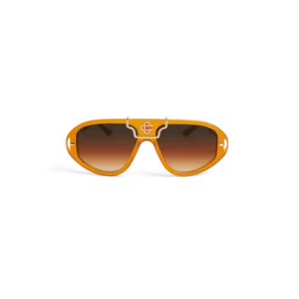 Lunettes de soleil Hacienda orange et or