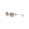 Lunettes de soleil Hero grises et dorées