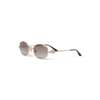 Lunettes de soleil Hero grises et dorées