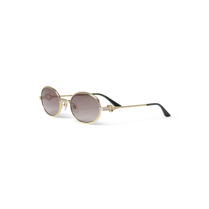 Lunettes de soleil Hero grises et dorées