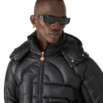 Lunettes de soleil sport noires et menthe