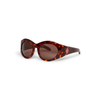 Lunettes de soleil Tortoiseshell Goggle | Casablanca Paris