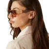 Lunettes de soleil Tortoiseshell The Square Metope Lunettes de soleil Tortoiseshell The Square Metope