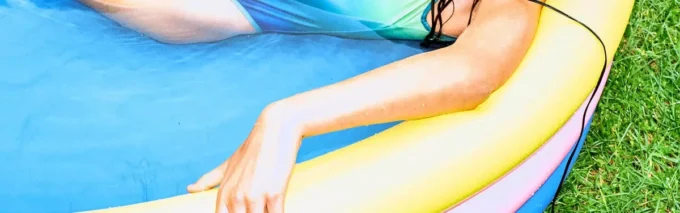 Bas de bikini Monogram noir dégradé Bas de bikini Monogram noir dégradé