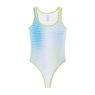 Maillot de bain à imprimé dégradé