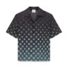 Maillot de bain à manches courtes noir dégradé Monogram Maillot de bain à manches courtes noir dégradé Monogram