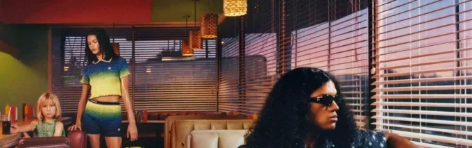 Chemise à manches courtes dégradée