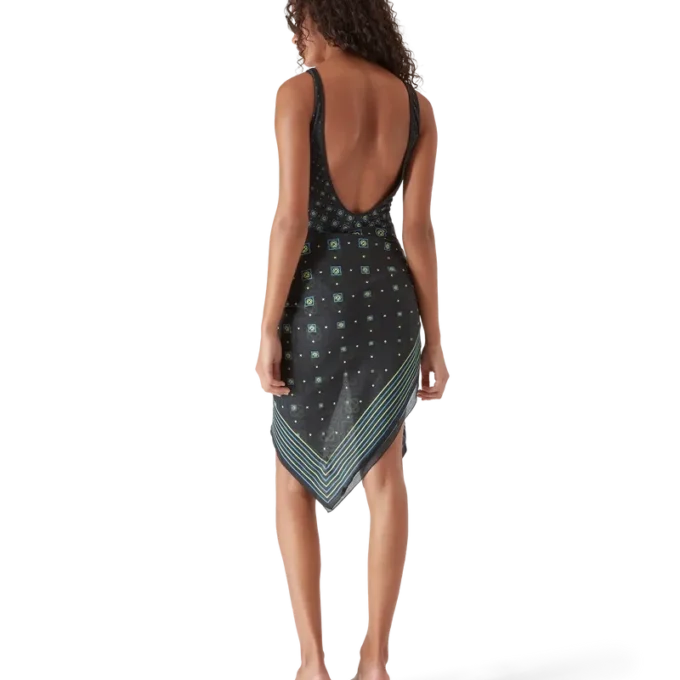 Maillot de bain noir dégradé à motif Monogram Maillot de bain noir dégradé à motif Monogram