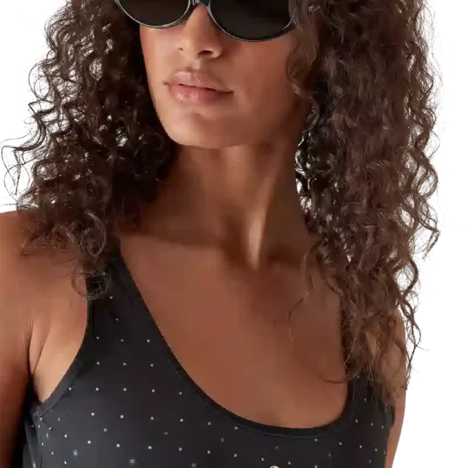 Maillot de bain noir dégradé à motif Monogram Maillot de bain noir dégradé à motif Monogram