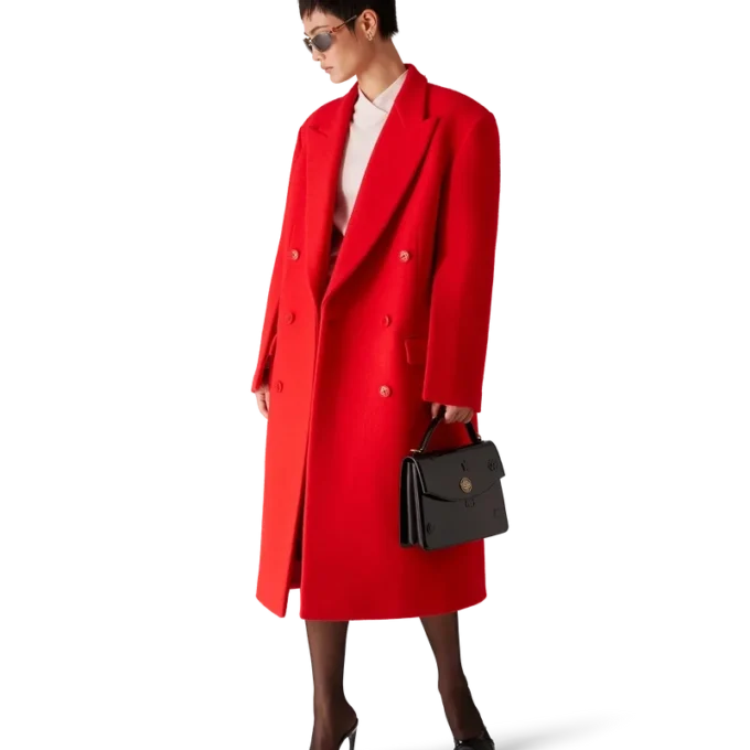 Manteau en laine bouillie Manteau en laine bouillie
