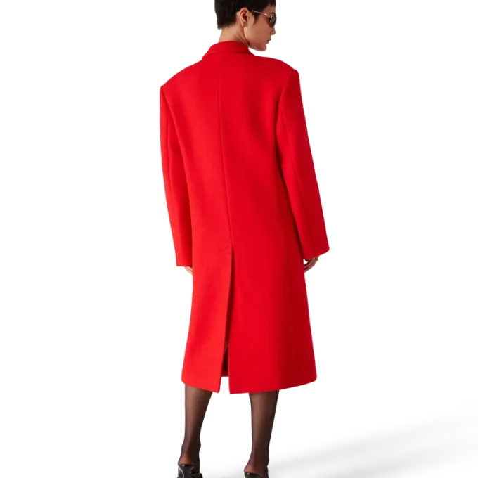 Manteau en laine bouillie Manteau en laine bouillie