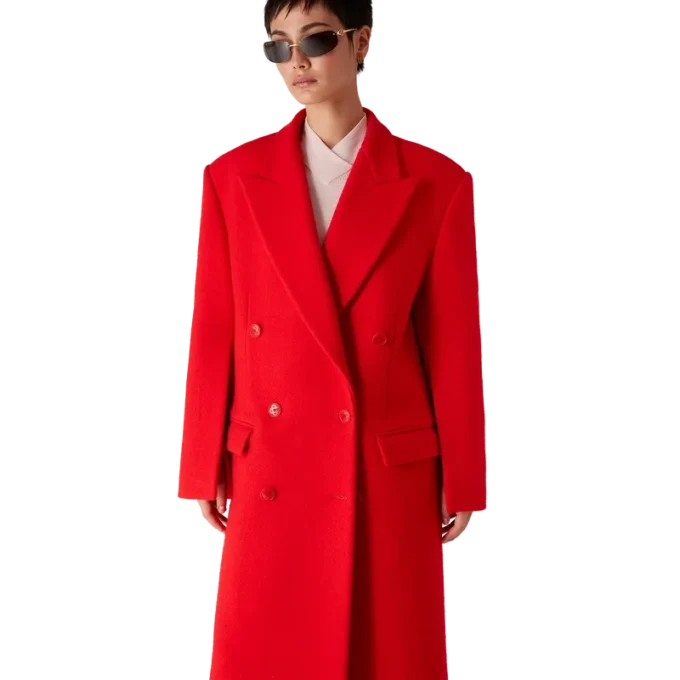 Manteau en laine bouillie Manteau en laine bouillie