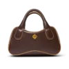 Micro sac bowling marron Micro sac bowling marron