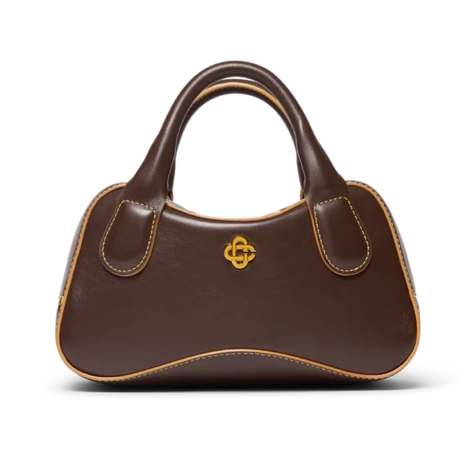 Micro sac bowling marron Micro sac bowling marron