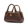 Micro sac bowling marron Micro sac bowling marron